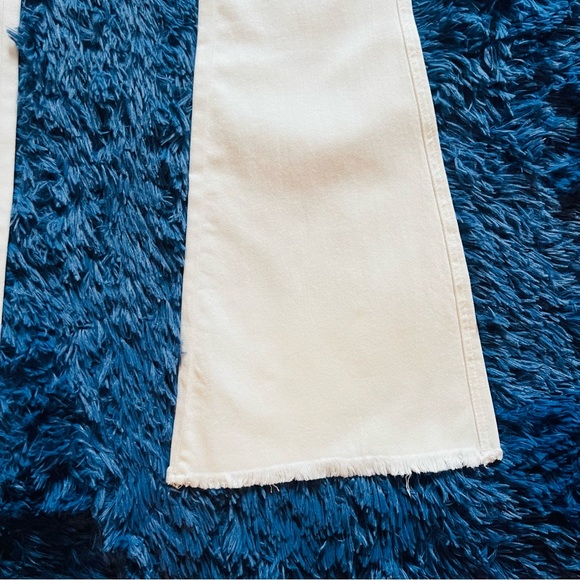 New! SER.O.YA OLIVIA Distressed Frayed Mid Rise Flare Jeans - Picture 10 of 13